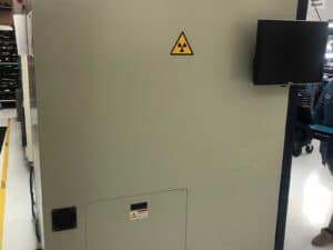 Left side of 2012 Nordson Dage XD7500NT Xray System