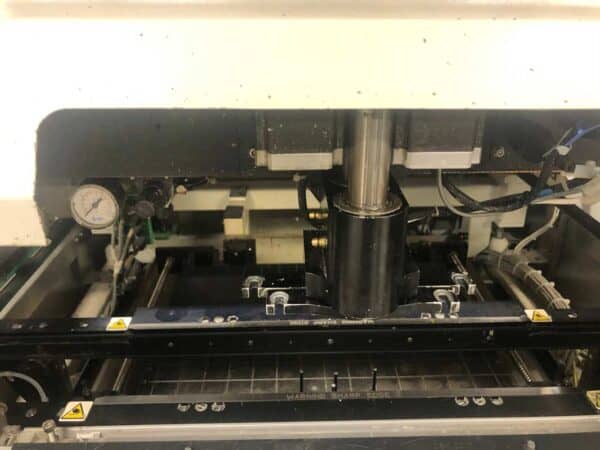 Close up photo of a 2000 DEK 265 Horizon Screen Printer available for sale.