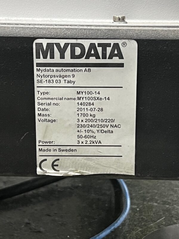2011 Mydata MY100SXe-14 SMT Pick & Place - Image 16